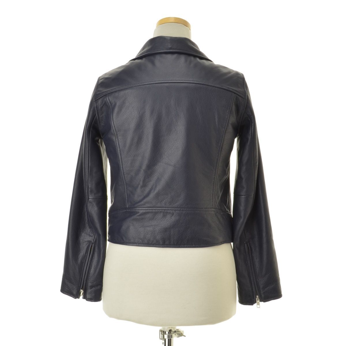【URBANRESEARCHLirica】カーフスキンダブルライダースジャケット URBANRESEARCHLirica】カーフスキンダブルライダースジャケット