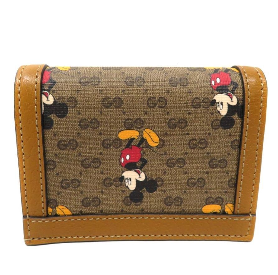 オーくんさん専用お値下げ　ほぼ未使用。GUCCI ミッキーマウス 二つ折り財布 オーくんさん専用お値下げ ほぼ未使用。GUCCI ミッキーマウス 二