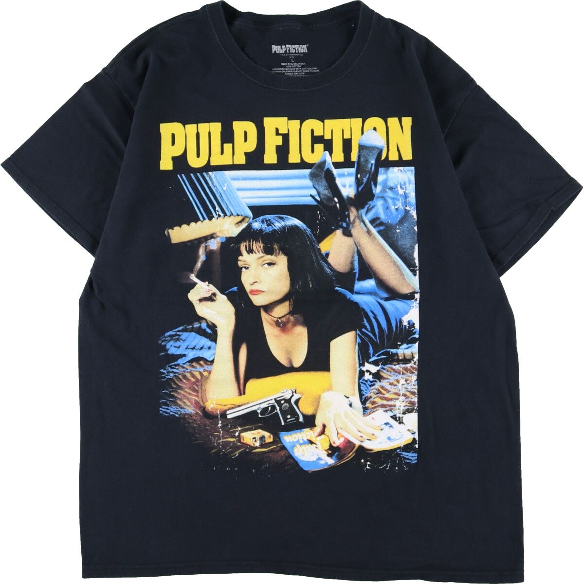 古着 PULP FICTION パルプフィクション 映画 ムービーTシャツ メンズL