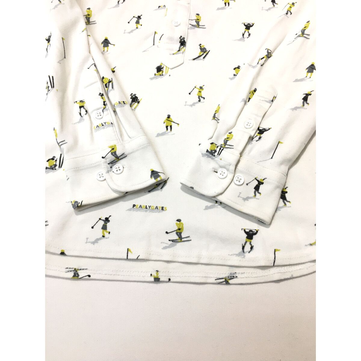 中古 メンズ パーリーゲイツ PEARLY GATES 長袖ポロシャツ 4(M