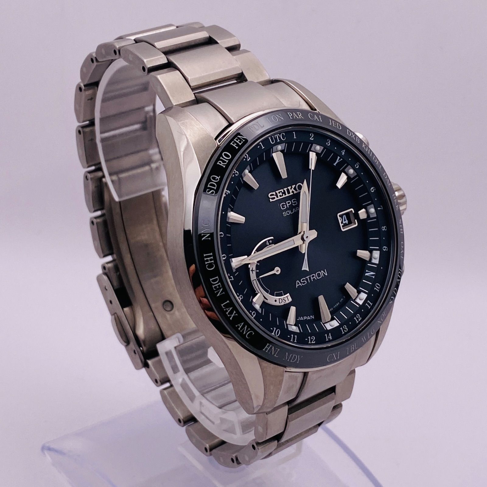 T346）良品 正常稼働 SEIKO セイコー GPSソーラー ASTRON アストロン 