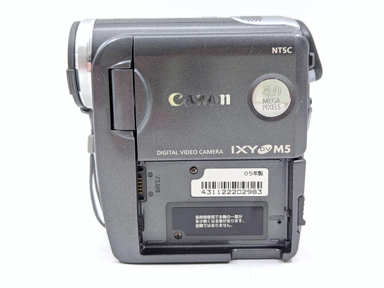 30日保証付 Canon DM-IXY DV M5 miniDV テープ ビデオカメラ