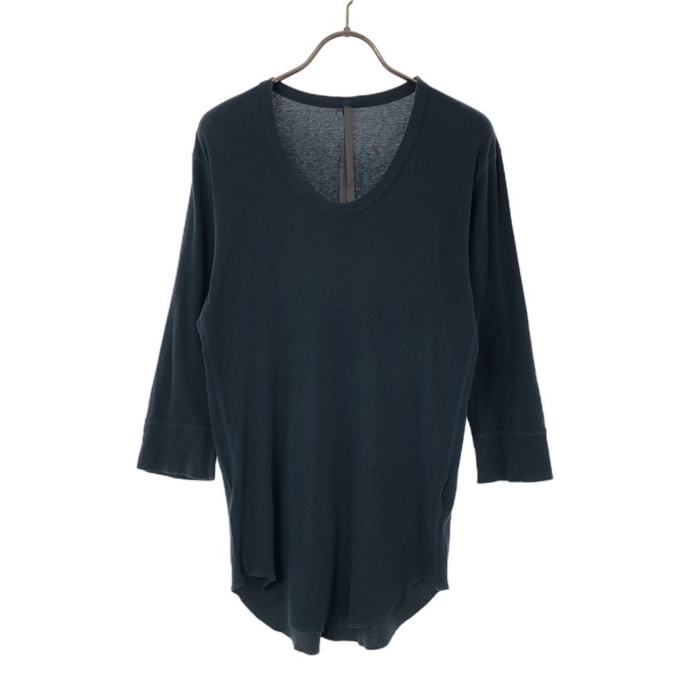 カズユキクマガイアタッチメント 日本製 7分袖 Tシャツ 2 グリーン系 KAZUYUKI KUMAGAI ATTACHMENT カットソー メンズ 古着 【240303】 メール便可