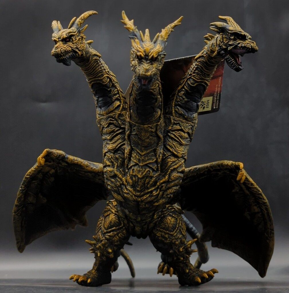 ムービーモンスターシリーズ 　カイザーギドラ　タグ付き BANDAI バンダイ ムービーモンスターシリーズ カイザーギドラ