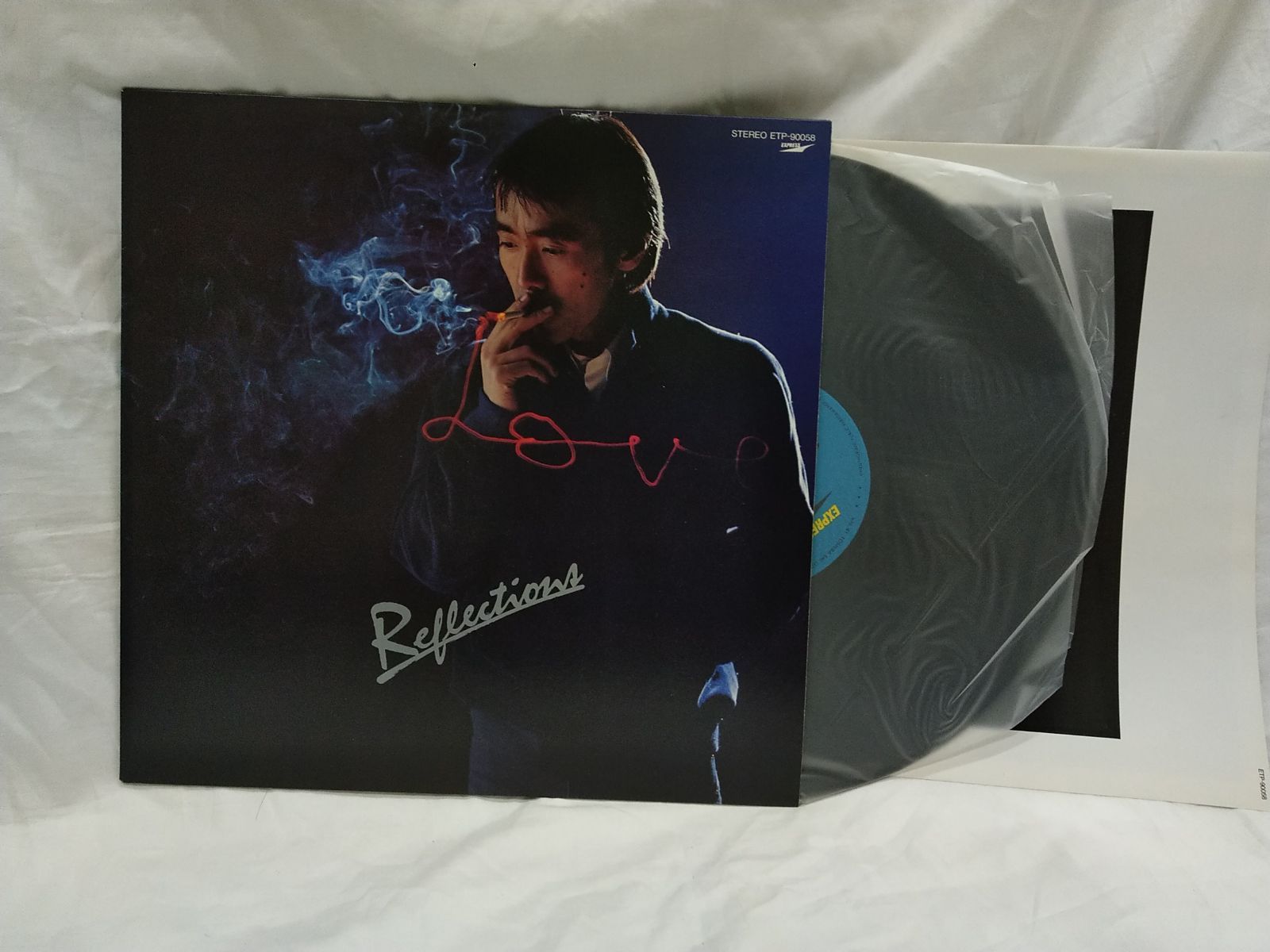 LPレコード351】寺尾聰／REFLECTIONS／リフレクションズ／ETP-90058