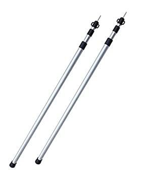 DDタープ DD Tarp Pole - XL size タープ ポール - XLサイズ 2本セット- 最大2.2mまで調節可能なアルミニウム製防水ポール [並行輸入品] DDタープ DD Tarp Pole - XL size タープ ポール - XLサイズ 2本セット