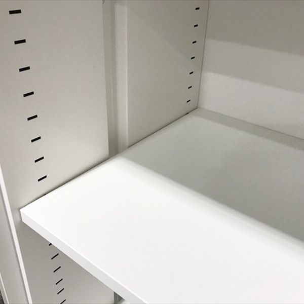両開き書庫 TF スチールキャビネット イナバ オプティホワイト