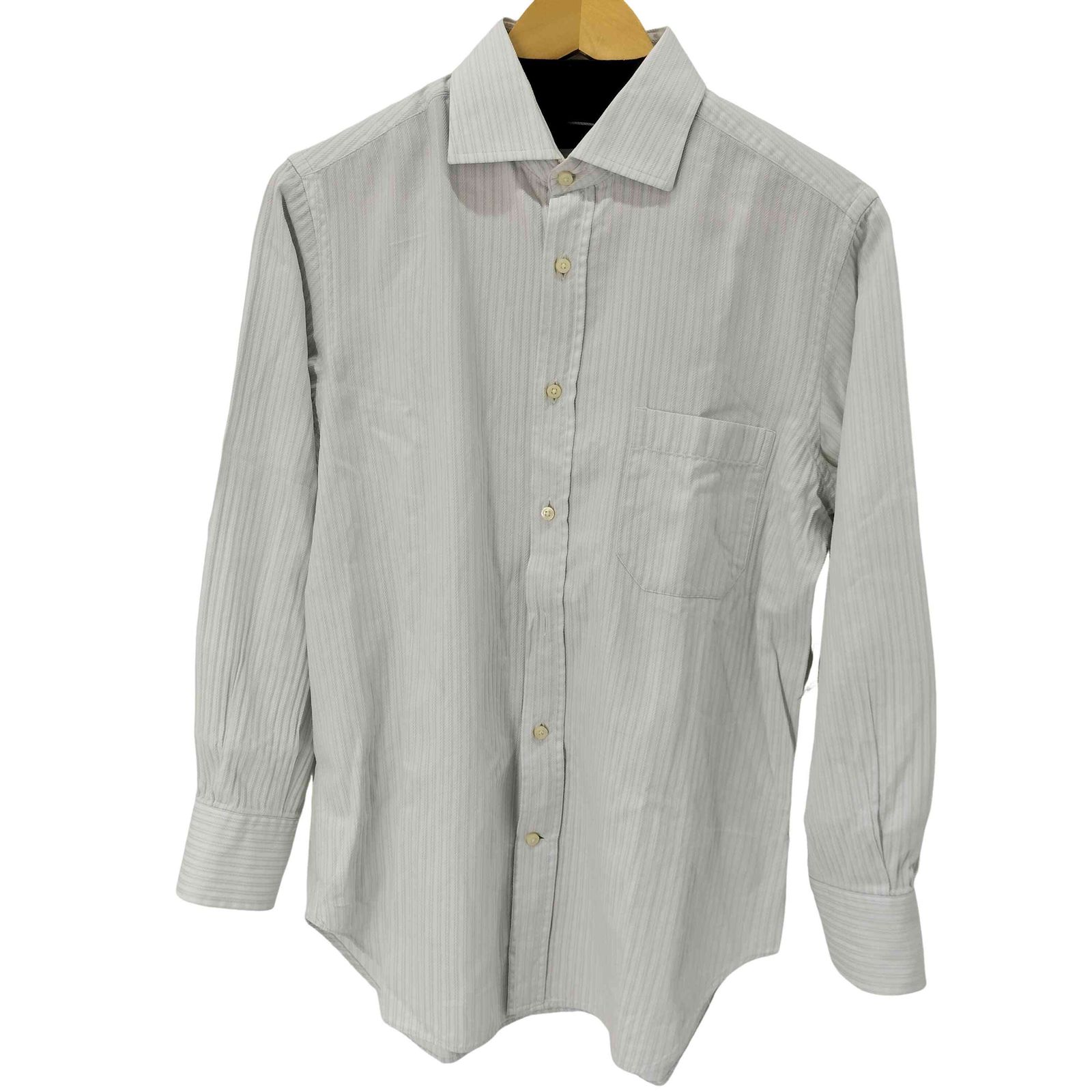 コルネリアーニ ID (16/41) オシャレ長袖シャツ ストライプ イタリア製 コルネリアーニ CORNELIANI イタリア製 シャツ 長袖 41