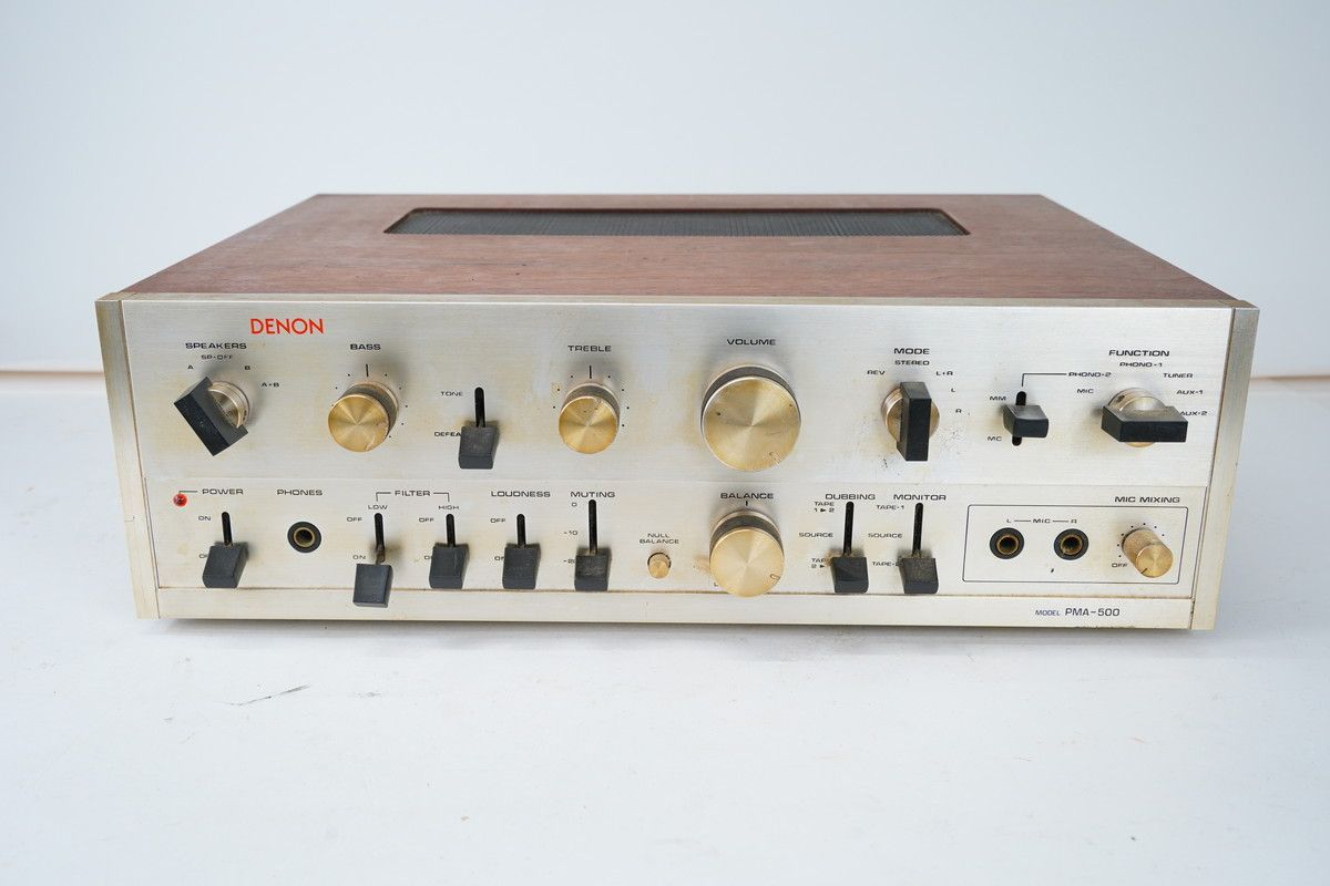 Denonプリメインアンプ DENON プリメインアンプ ゴールド PMA-2000-4N : オマツリライフ