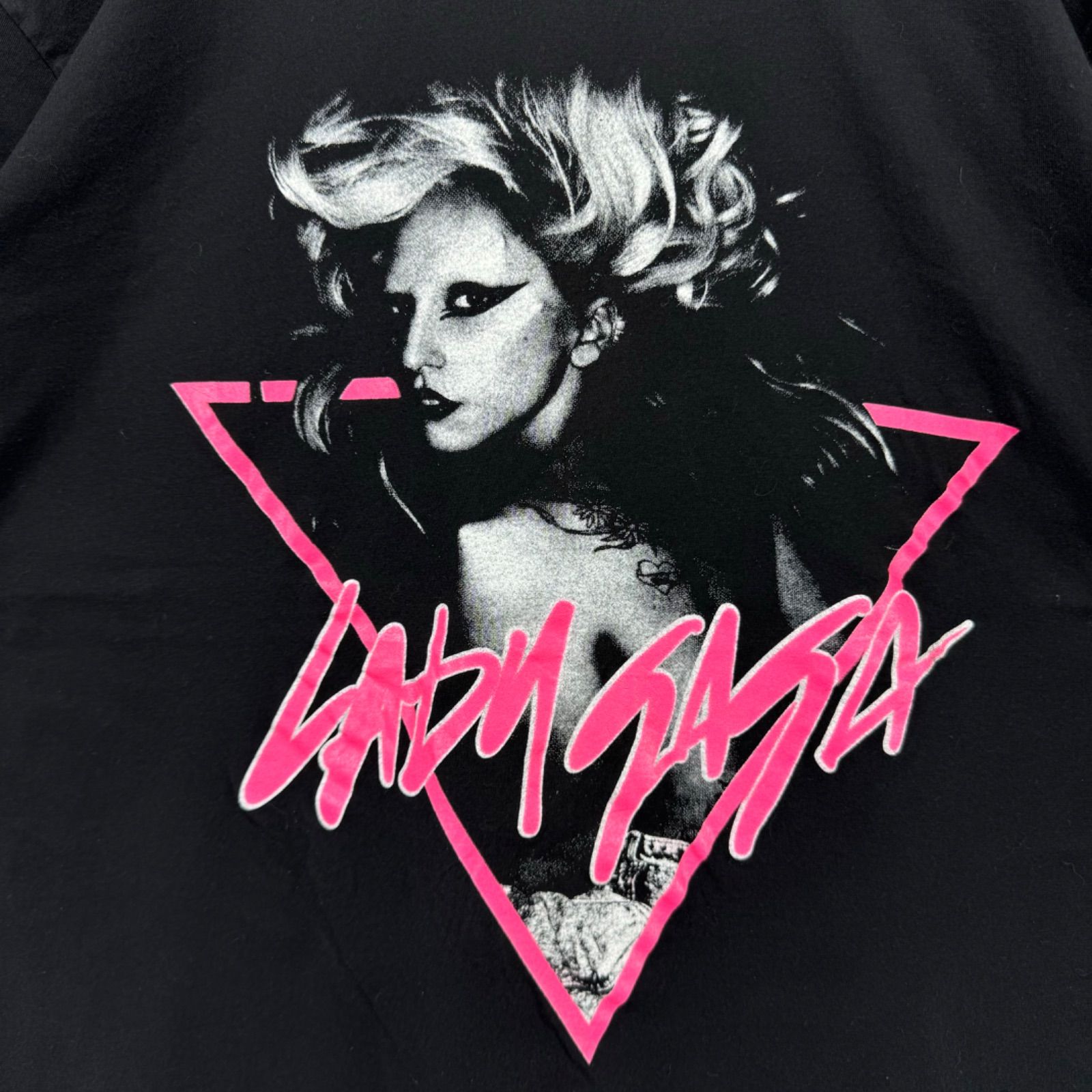 レディ・ガガ Lady GaGa Tシャツ こそばゆい 古着