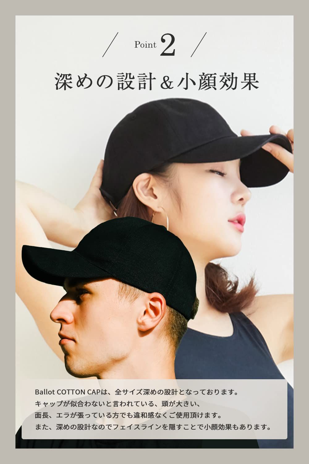 未使用【F/CE.】キャップ 帽子 黒 フリーサイズ - キャップ