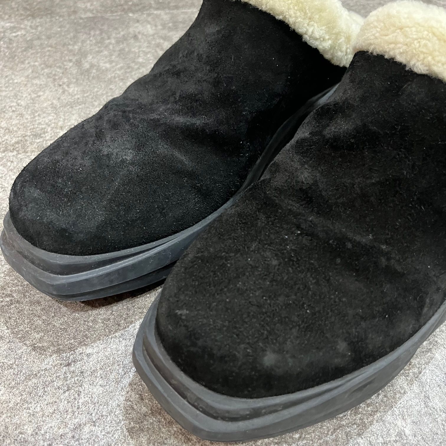 1017 ALYX 9SM SHEARLING MONO MULE モノ ボア シューズ サンダル