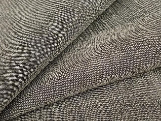 平和屋着物＊夏物 男性 本場小千谷ちぢみ 霞文 麻 AABC1801jd