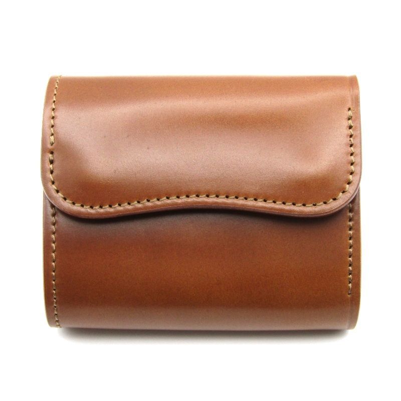 LastCrops タング シェルコードバン Cordovan バーボン 財布 LAST CROPS タング ラフアウトのレビュー。全面ホーウィンシェル
