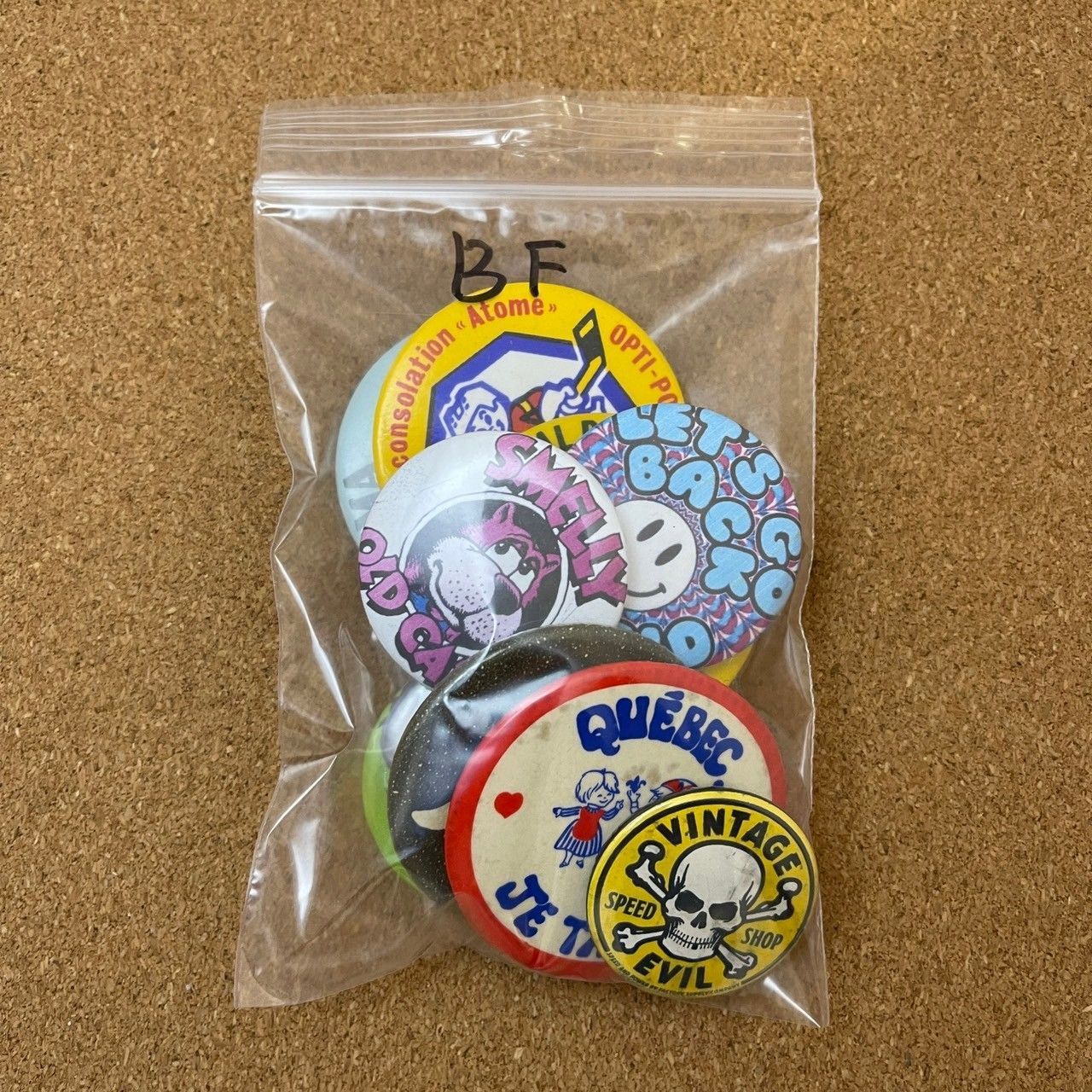 缶バッジ ビンテージ アンティーク BF 50s ~ 60s 70s 80s 90s