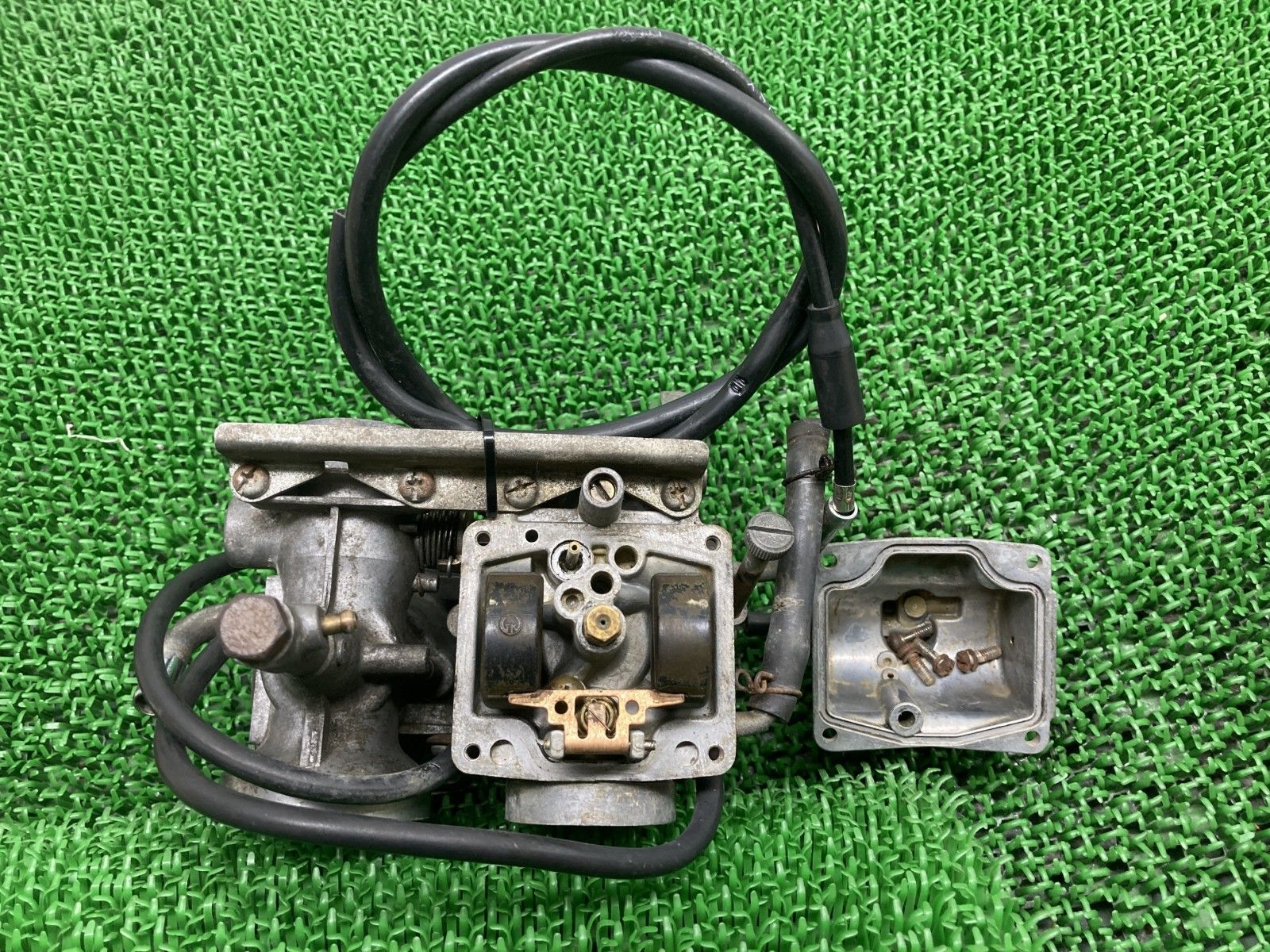 SRX400 キャブレター ヤマハ 純正 バイク 部品 1JL SRX-4 YDSL 修復 
