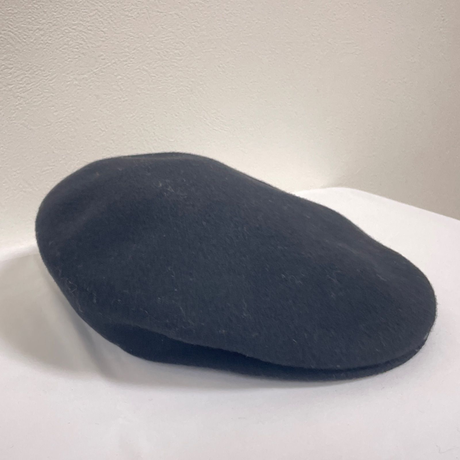 【213933】KANGOL カンゴール ハンチング ヴァージンウール100％ イギリス製 ブラック - メルカリ