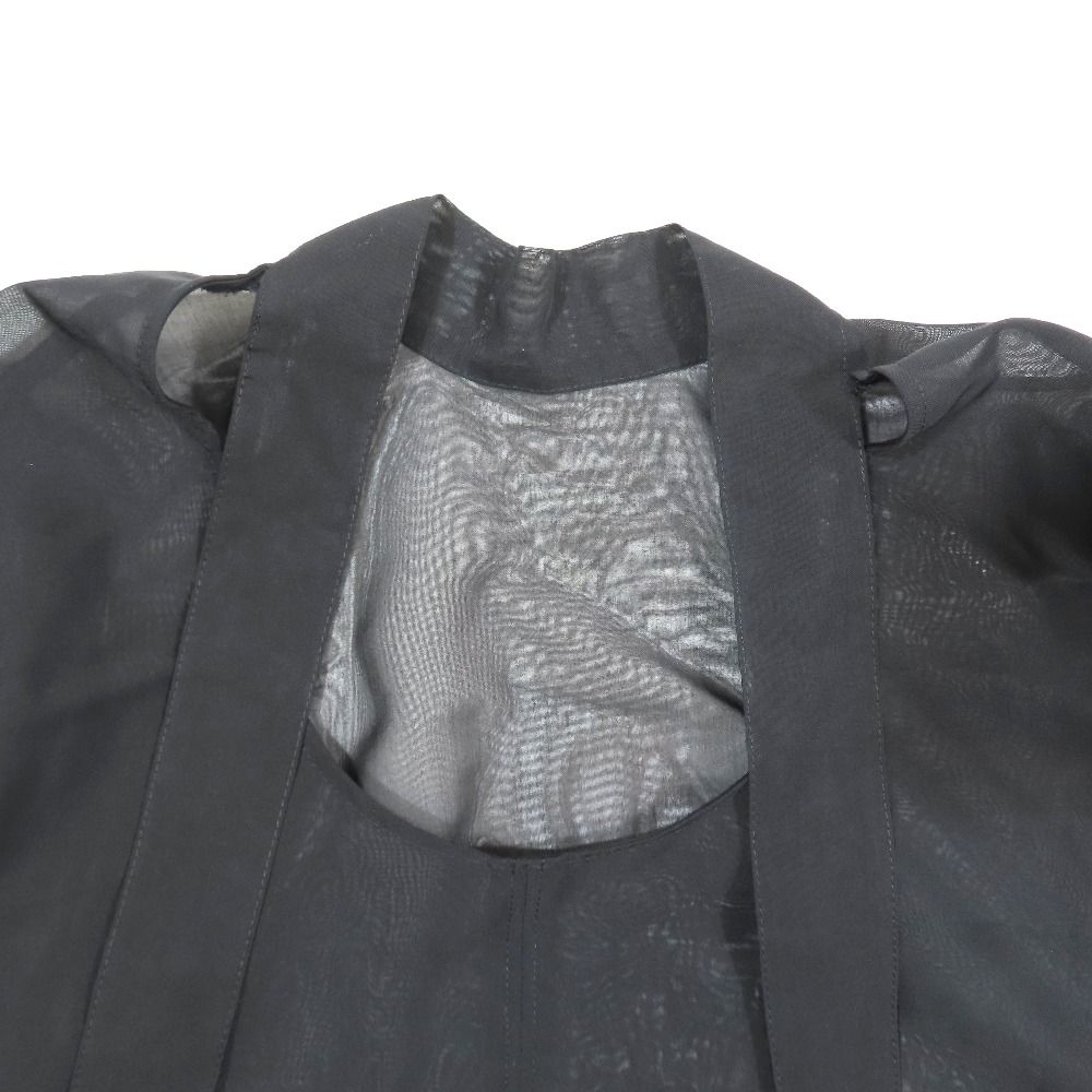 【美品】ボーダーズアットバルコニー 半袖 パフスリーブカットソー 38 BORDERS at BALCONY - 美品 BORDERS at BALCONY ボーダーズ