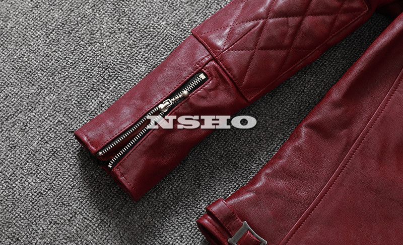 上質 メンズ レザー ジャケット カウハイド 牛革 アウトロースタイル