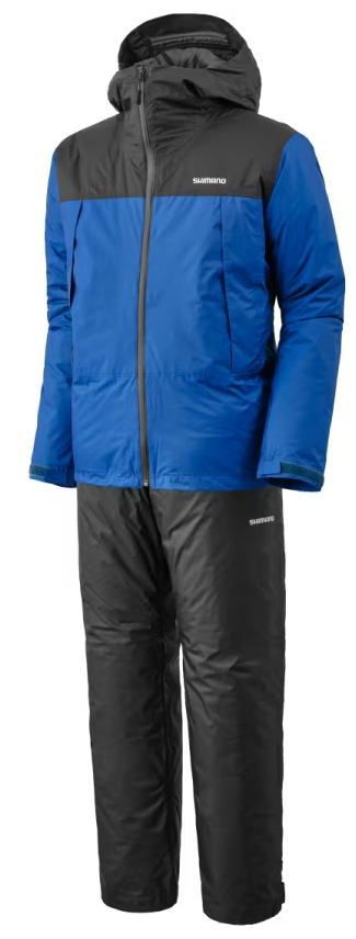 シマノ ベーシックインサレーション レインスーツ 01 RB-057X WMサイズ ブルー | レインウェア shimano 釣具