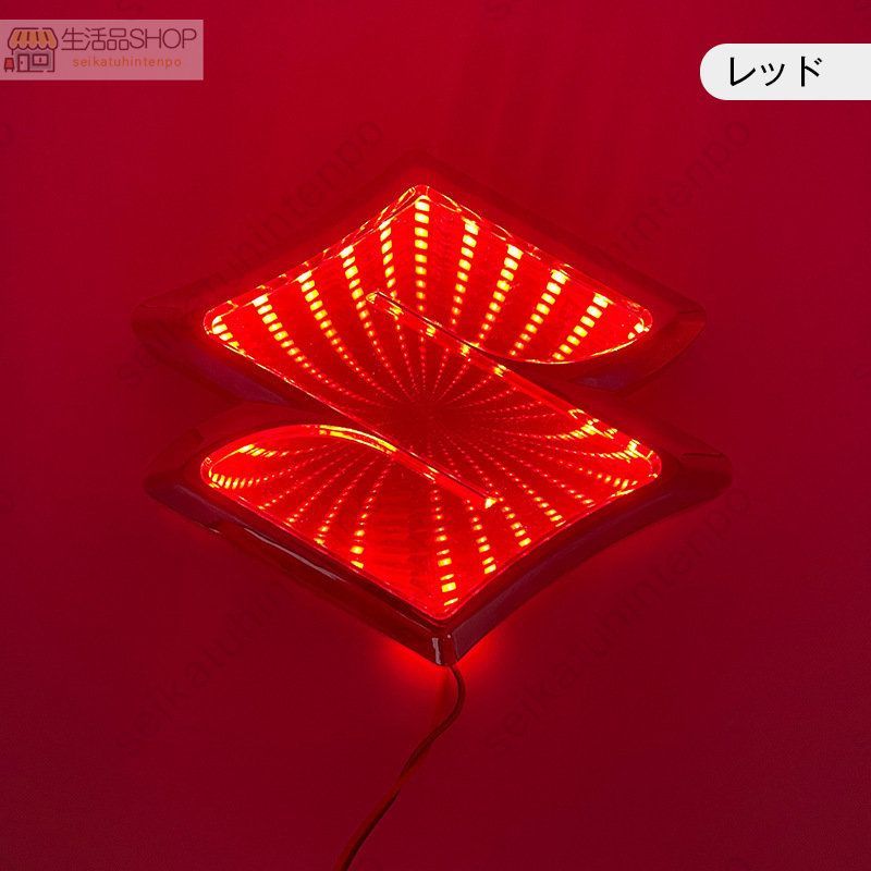 スズキ SUZUKI 3D LEDエンブレム 10.8cm*9.8cm フロント用 リア スズキ SUZUKI 3D LEDエンブレム 10.8cm*9.8cm フロント用 リア
