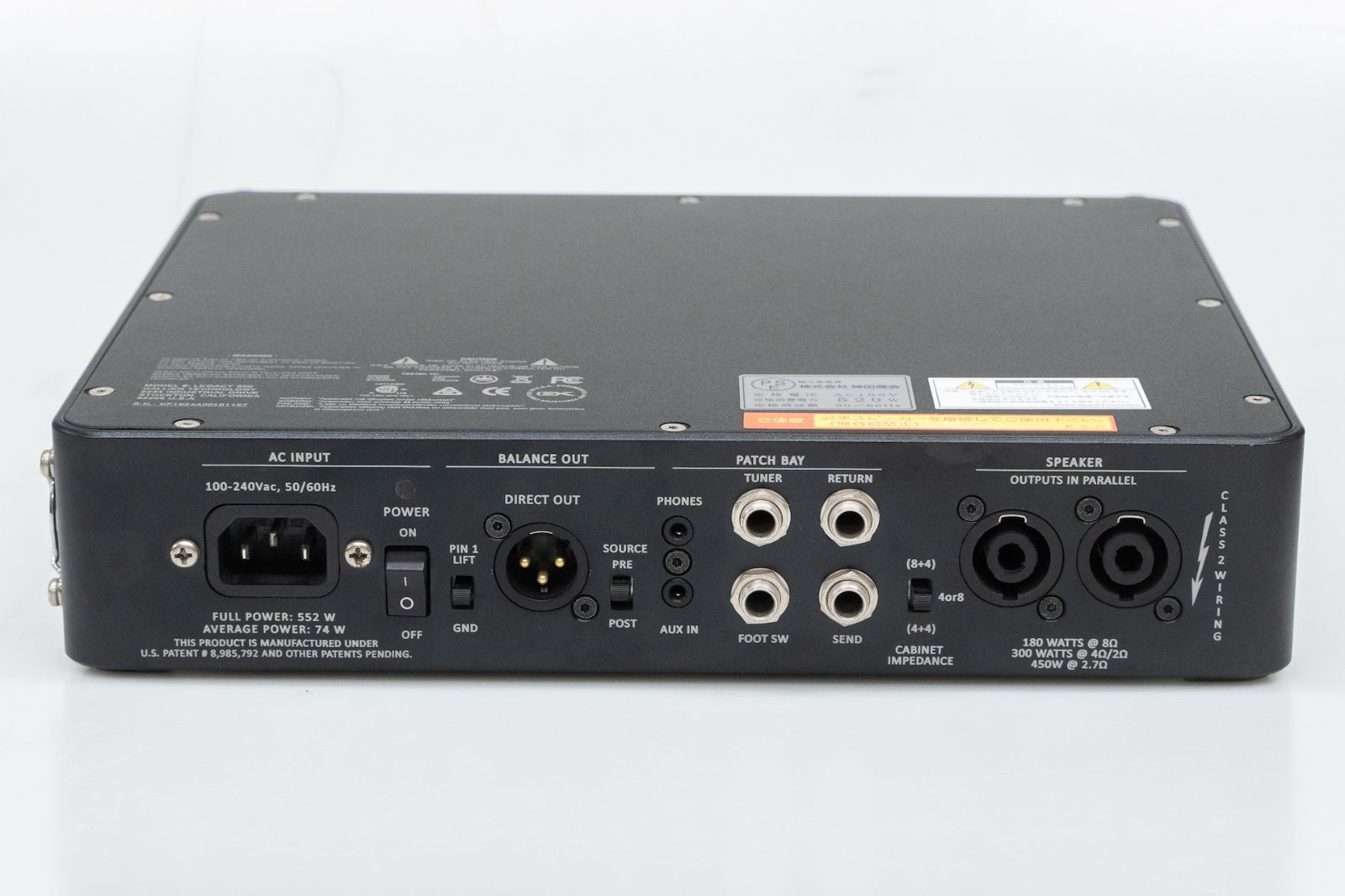 GALLIEN-KRUEGER LEGACY500(美品) GALLIEN-KRUEGER Legacy 500（中古）【楽器検索デジマート】