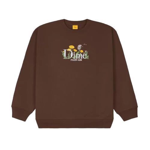 Dime Classic Allergies Crewneck スウェットシャツ ブラウン - メルカリ