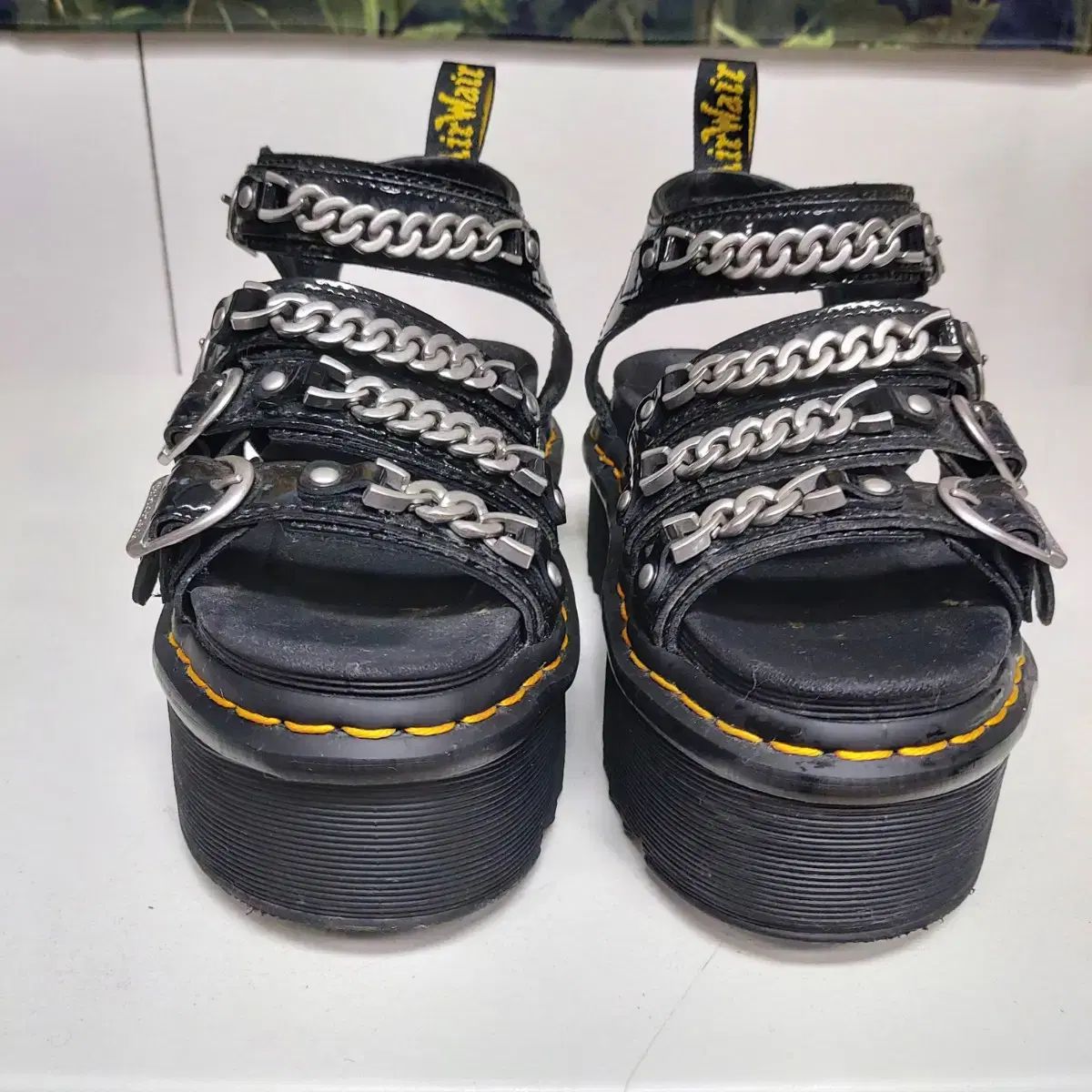 DR. MARTENS ドクターマーチン ブ クアッドチェーン レディース UK3 220 225 5D16