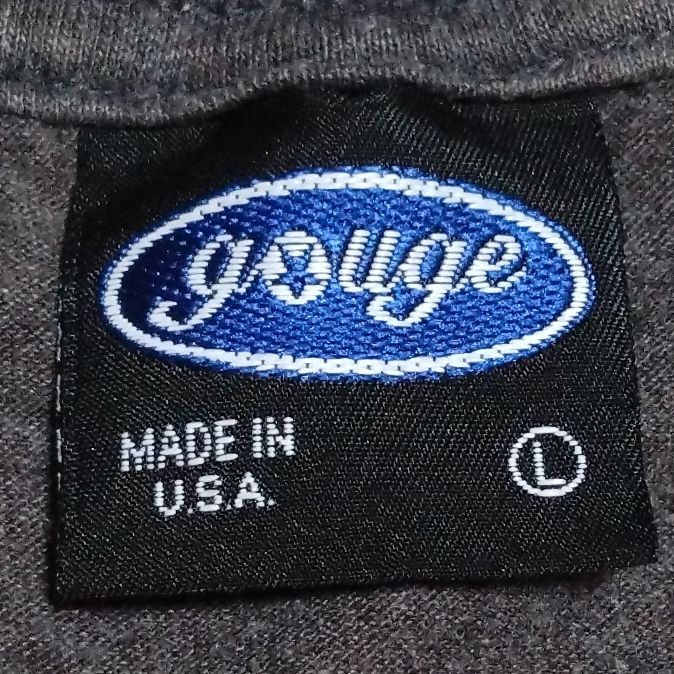 gouge オールドスケート XL 90s old skate Gouge 希少 90s USA製 GOUGE グウジ Tシャツ オールドスケート