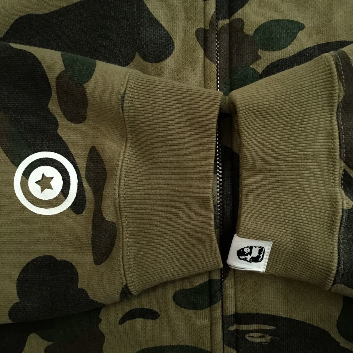 ☆初期☆ フランケンタグ 1st camo green シャーク パーカー Lサイズ