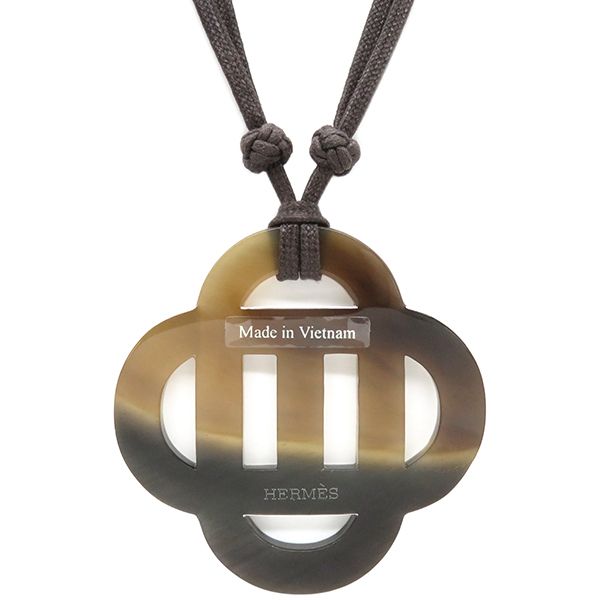 エルメス HERMES ネックレス イザティス バッファローホーン エルメス HERMES ネックレス イザティス バッファローホーン
