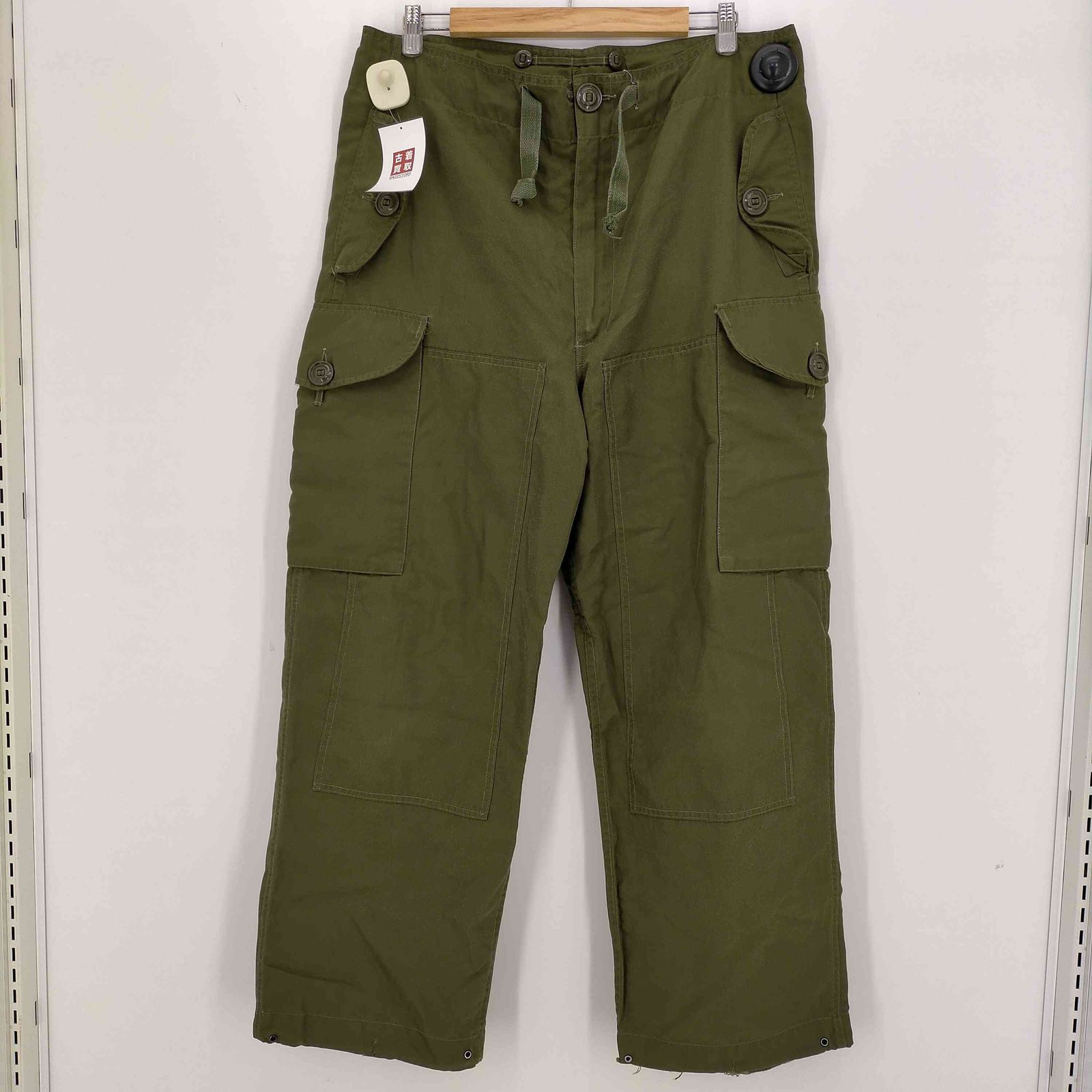 ユーズドフルギ USED古着 カナダ軍 ECW WINDPROOFオーバーパンツ 1989 