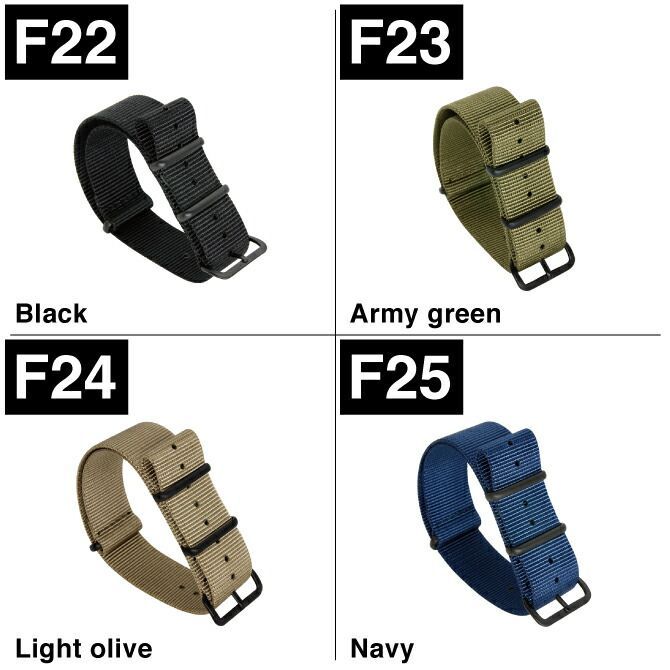 [18mm/F23 Army Green] NATO Belt 18mm NATO Band 18mm NATO Strap 18mm Nylon Strap 18mm Nylon Belt Watch 18mm Watch Band Watch Accessory Military Army