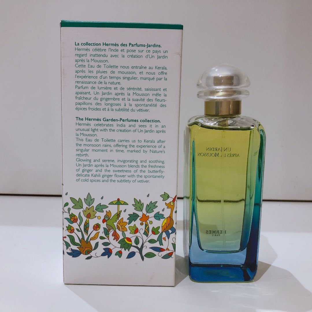 香水27 【箱付き】HERMES モンスーンの庭 100ml - メルカリ