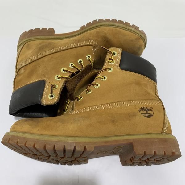  Timberland ウォータープルーフブーツ サイズ26 5 cm キャメル 10061 19 ワークブーツ ブーツ 革靴
