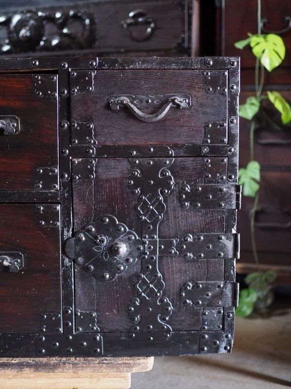 武骨なデザインのアンティークローボード 明治時代 古録展 品番S10716