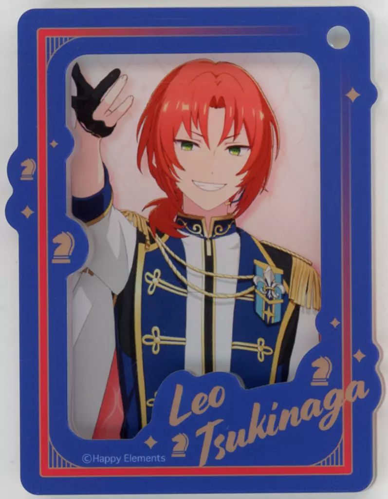 新品★あんスタ★Knights【月永レオ】ラメラメアクリルキーホルダー 新品☆あんスタ☆AGF☆2019【Knights】ラメラメアクリルキーホルダーの