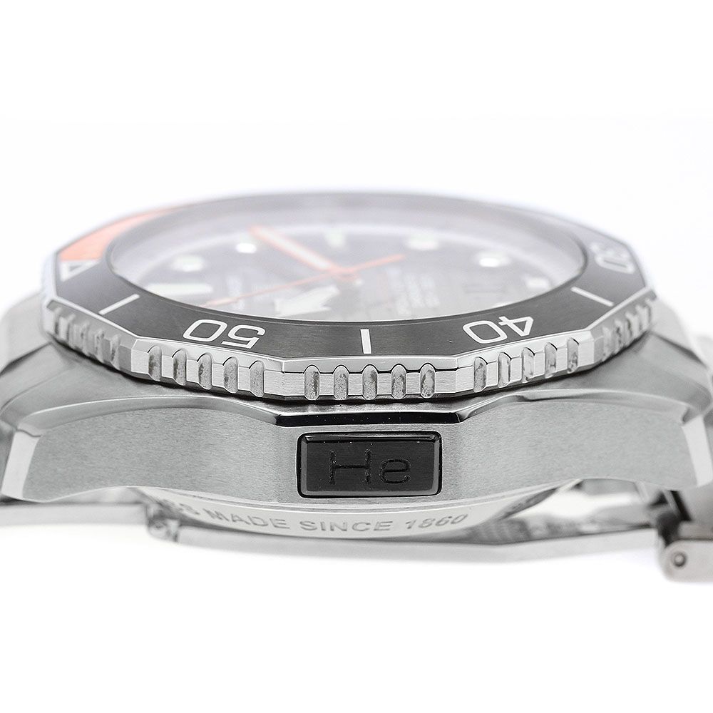 1000m防水 ファッション タグホイヤー TAG HEUER WBP5A8A アクア