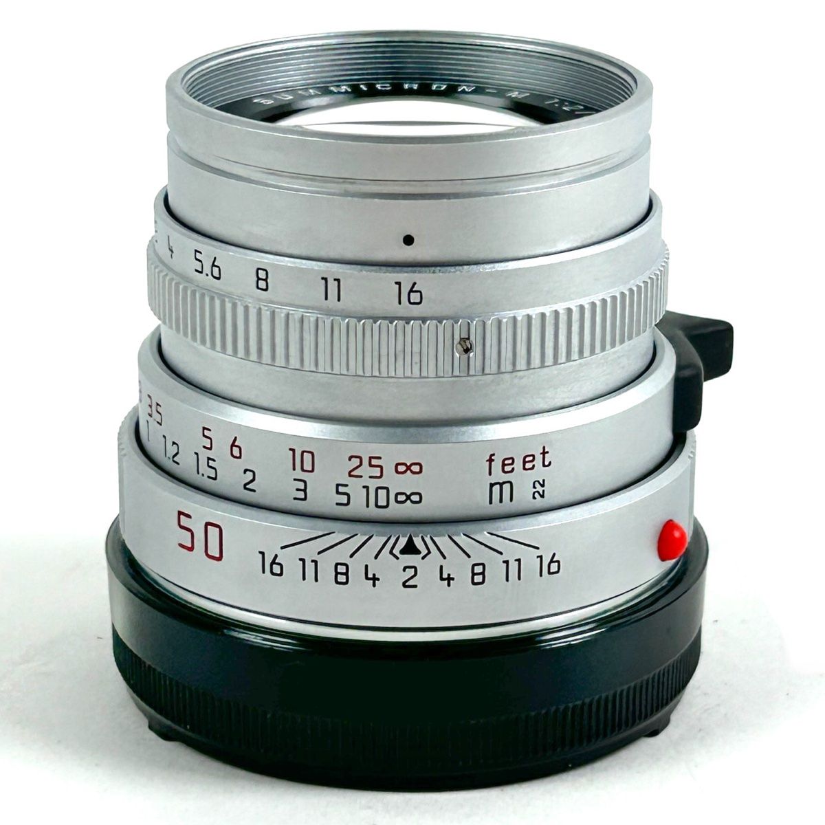 ライカ LEICA SUMMICRON-M 50mm F2 ズミクロン 第3世代 シルバー E39 レンジファインダーカメラ用レンズ 【中古】 -  メルカリ