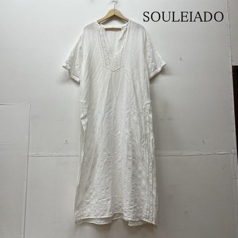 SOULEIADO ソレイアード　カフタンワンピース 楽天市場】SOULEIADO シンプル レシピ カフタン ワンピース