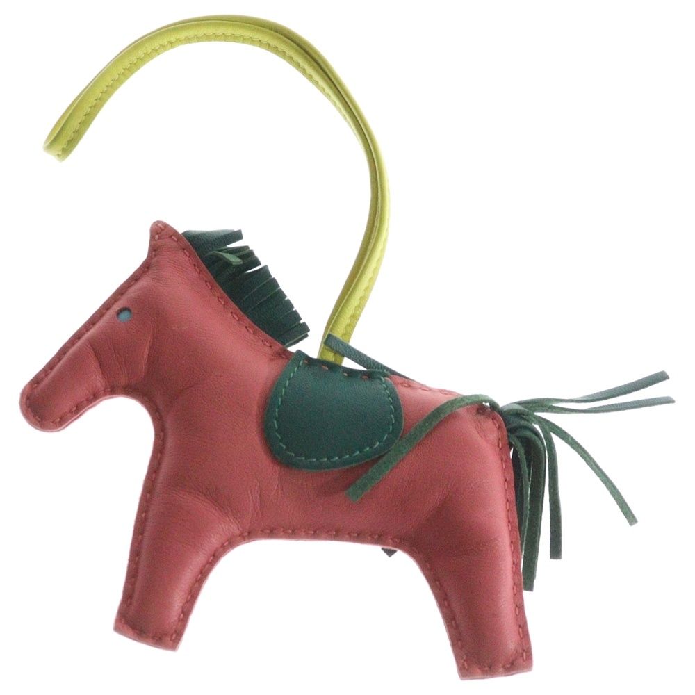 HERMES (エルメス) ロデオ GM アニョーミロ ローズアザレ マラカイト