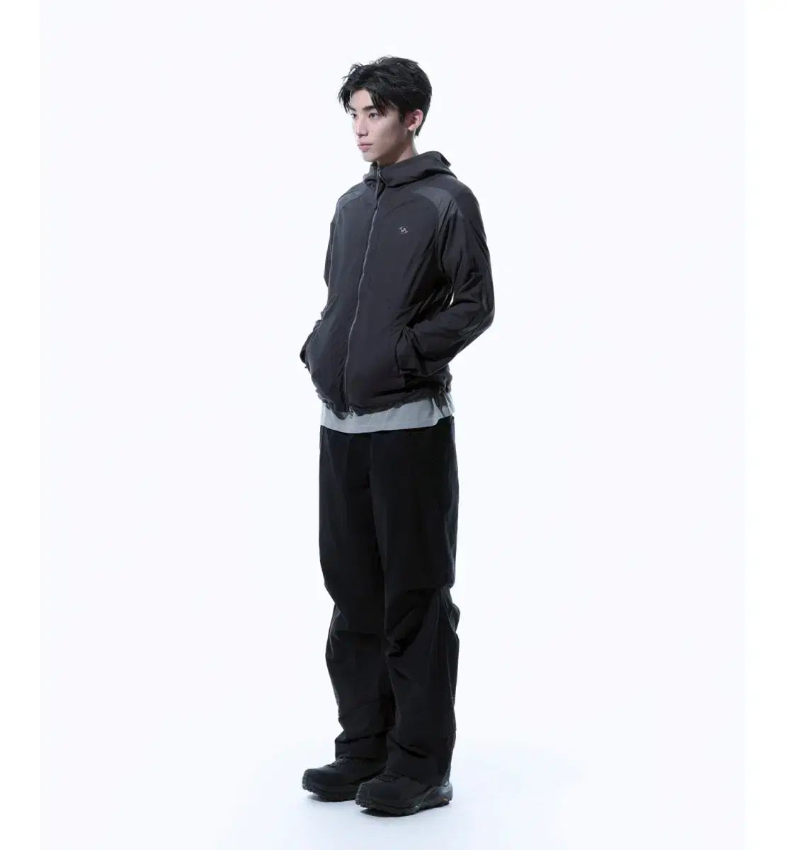 新製品| 2size 1 サンサンギア 25ss デュアル 色合い ジャケット