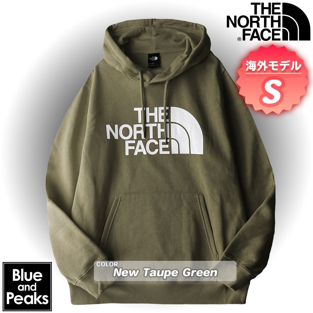 THE NORTH FACE パーカー Half Dome Hoodie， カラー；NewTaupeGreen， サイズ；S