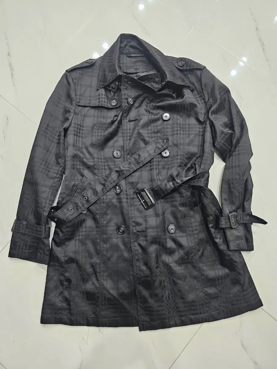 【美品✨】バーバリー　トレンチコート　ダブル　ロング　マキシ　玉虫　カーキ burberry “ladies trench coat” size6 イングランド製