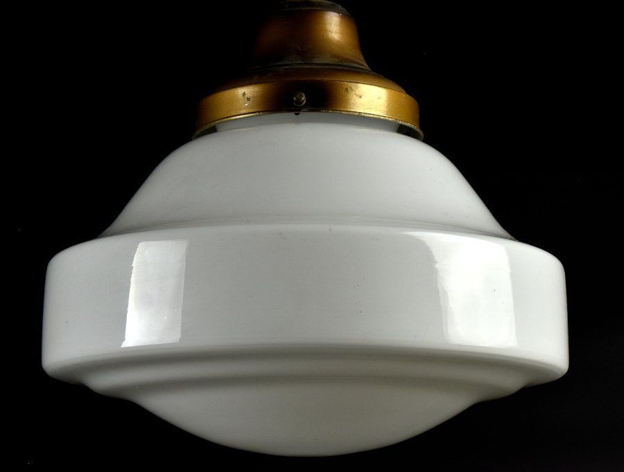 蔵C6815a レトロ ガラス電笠 吊り下げ照明 ペンダントランプシェード