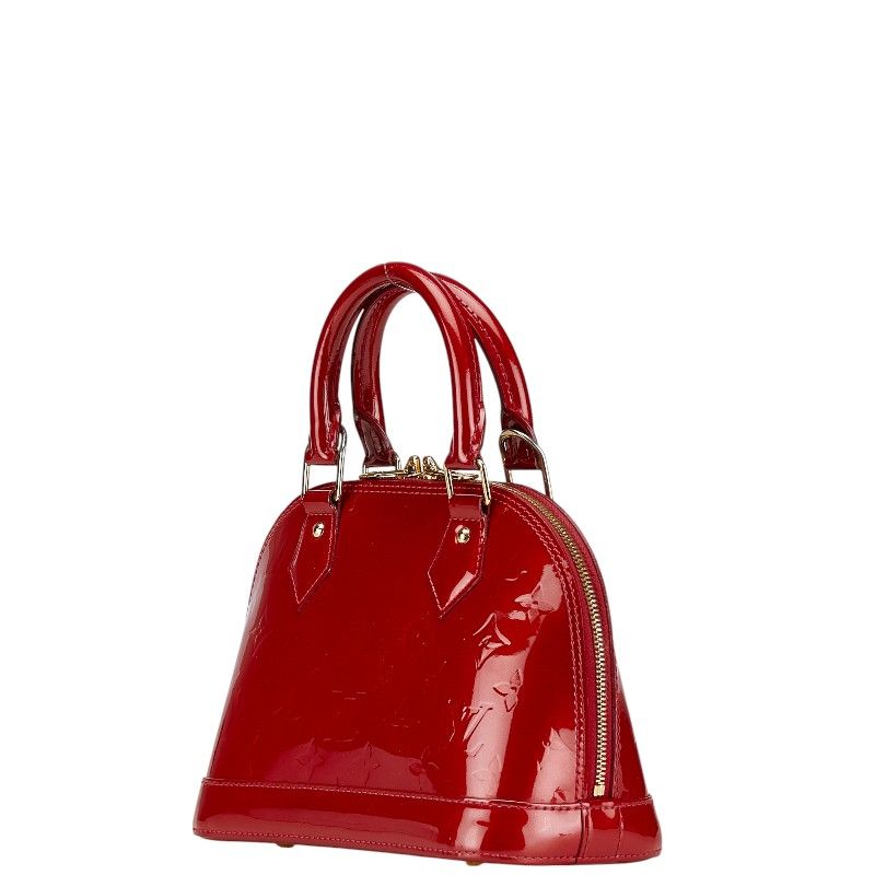 ルイ ヴィトン モノグラム ヴェルニ アルマBB ハンドバッグ ショルダー  