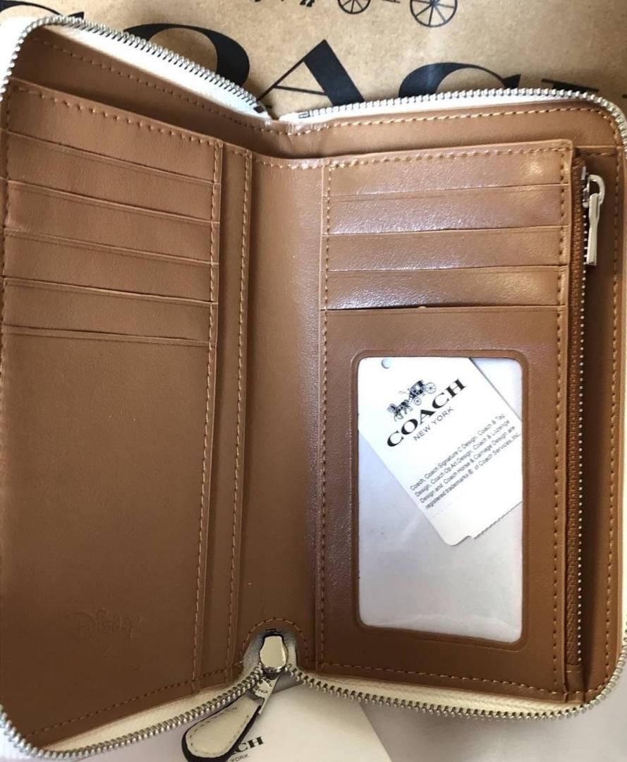 COACH コーチ 新品 ダンボ 長財布 レディース ベビー・キッズ 小物