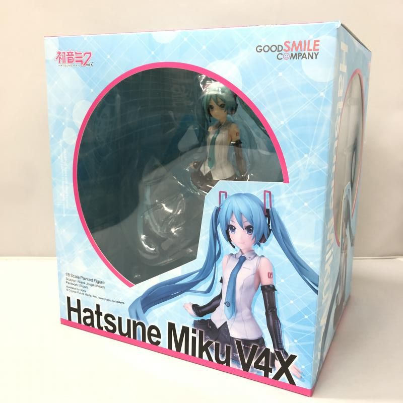 【中古】グッドスマイルカンパニー 初音ミク V4X キャラクターボーカルシリーズ01 初音ミク 1/8 髪パーツ割れ有り[15]