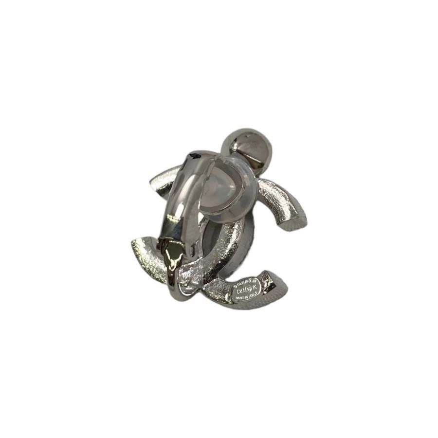 CHANEL シルバーラインストーンイヤリング　ロゴ 楽天市場】≪Brand New≫ CHANEL Earrings ≪新品≫CHANEL