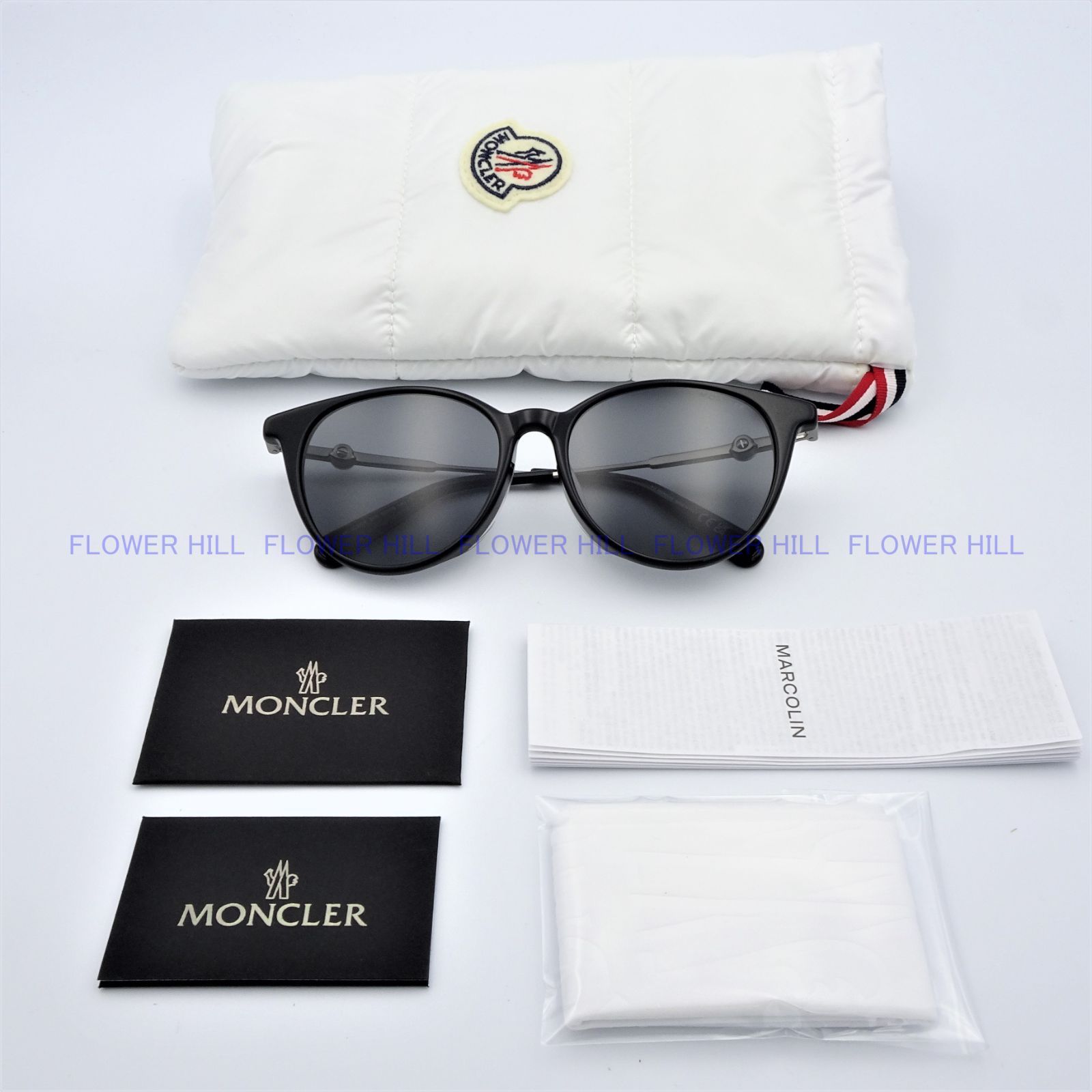 MONCLER モンクレール ML0226-F 01A サングラス ブラック アジアン